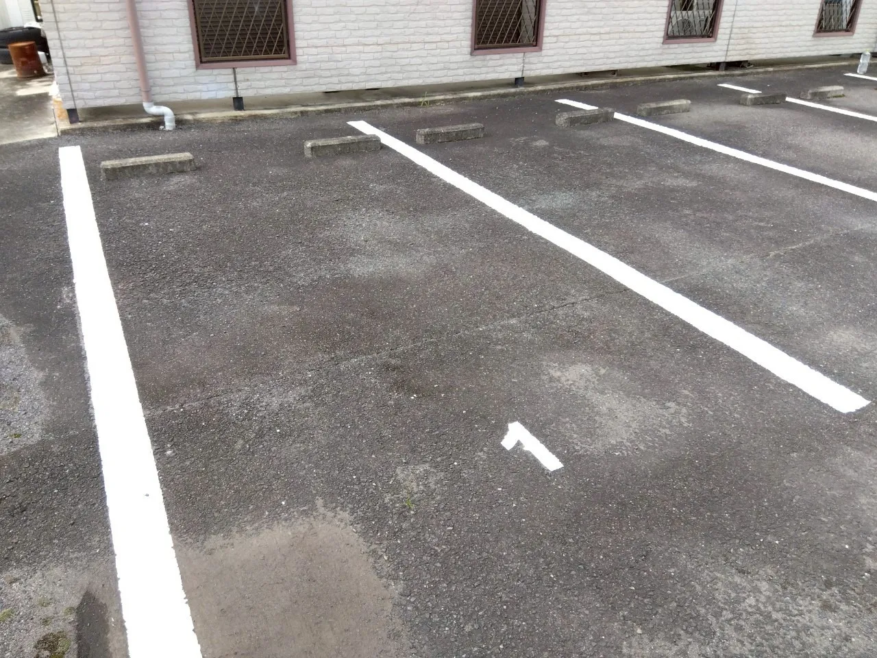 駐車場ライン引き塗装
