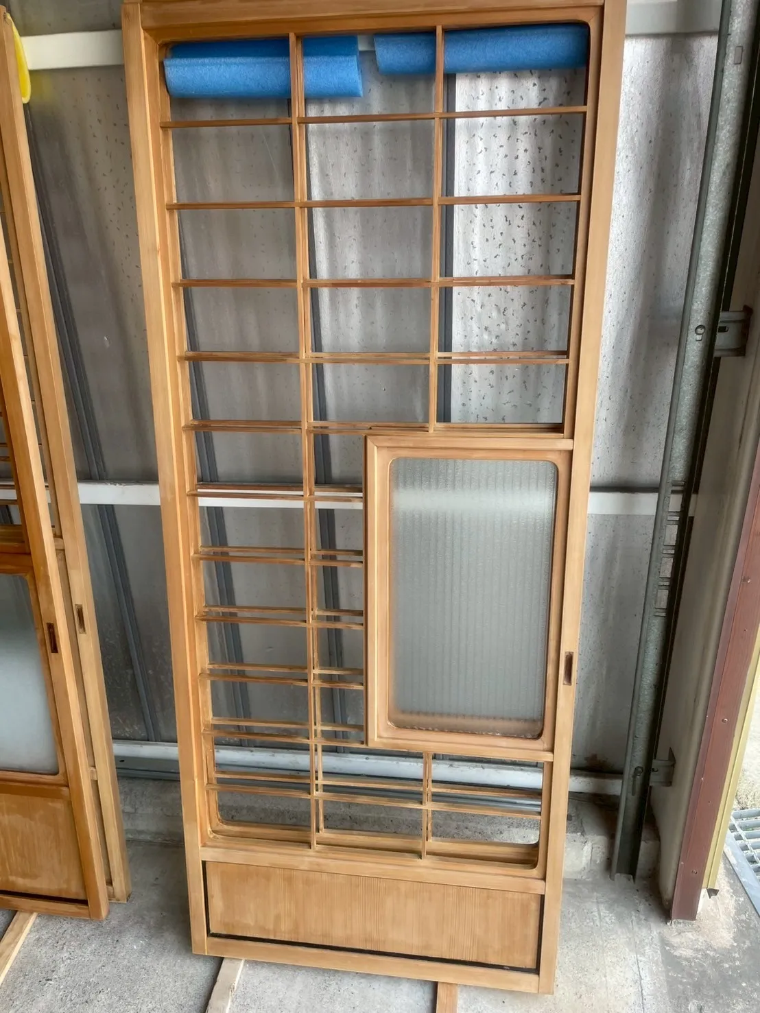 建具障子貼り
