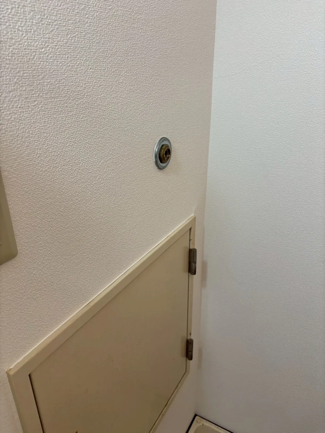 洗濯用水栓取付け