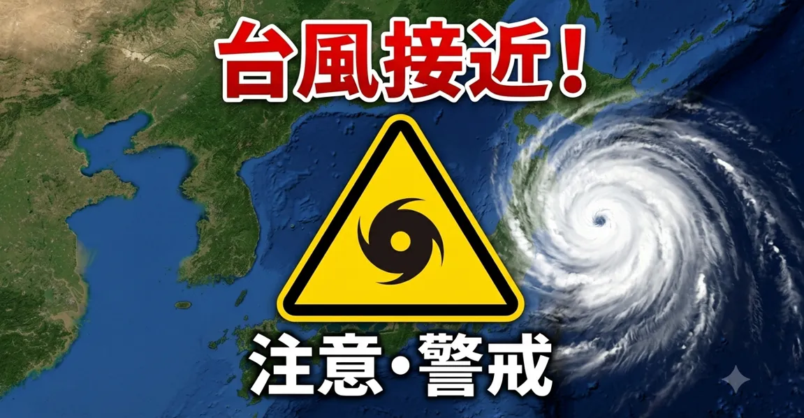 台風接近の予報！お家のまわりで今すぐできる「直前台風対策」と安全確認【三重県でリフォームするならアトラ】