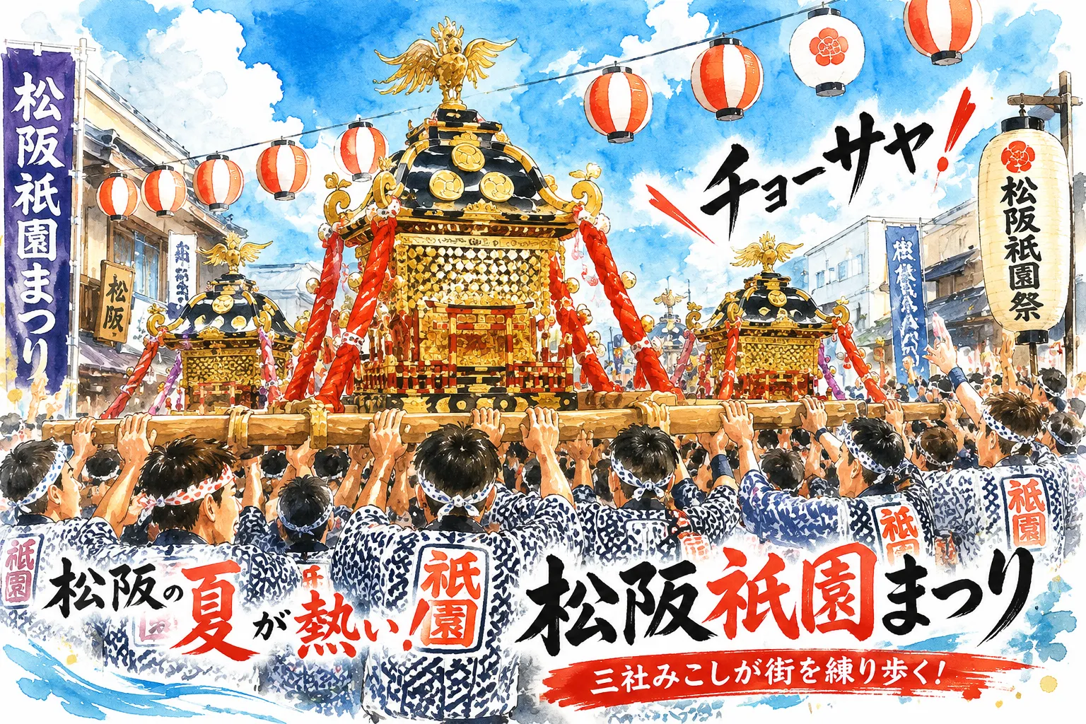 松阪の夏を彩る「松阪祇園まつり」🏮✨【三重県でリフォーム・ハウスクリーニングするならアトラ】