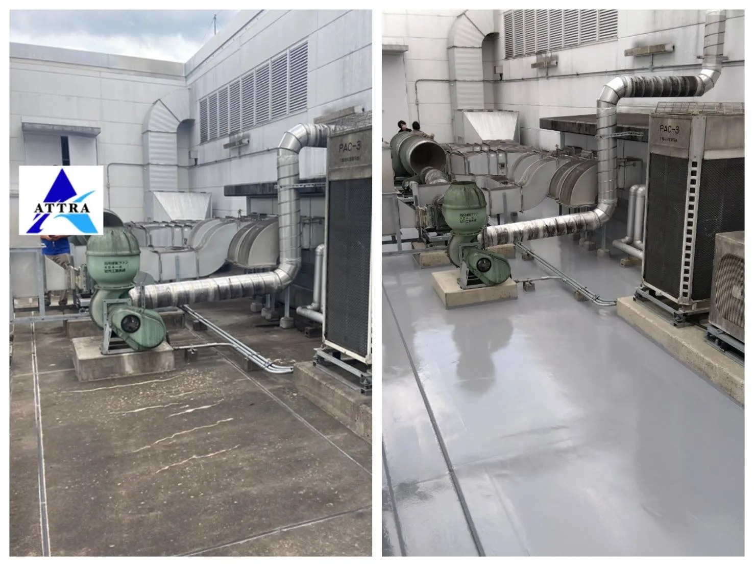 屋上防水・コーキング補修工事